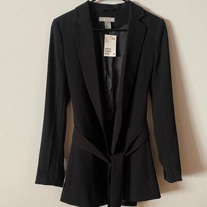Long black blazer
